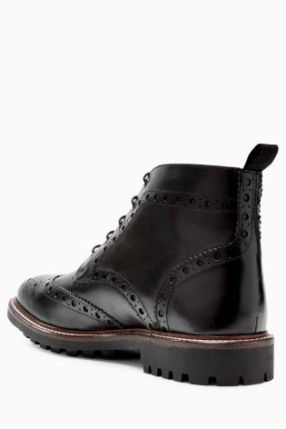 Brogue Cleated Boot